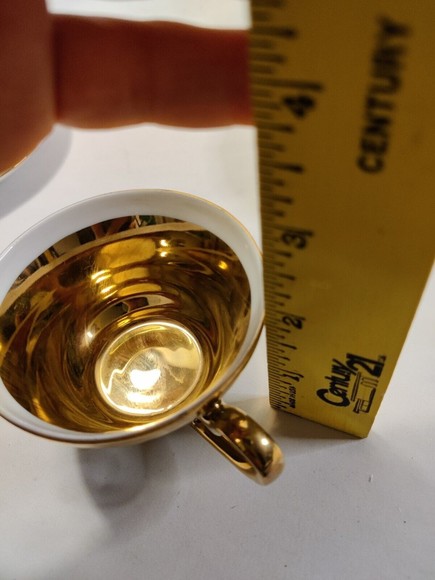 Bavaria Tea Set Love Story - Etsy Canada VINTAGE MINT “S.T. BAVARIA” GOLD WHITE w/ ROMANCE SCENE DEMITASSE CUP & SAUCER